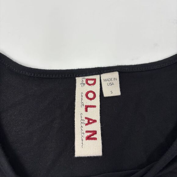 Dolan Dress Women's Small Anthropologie Black Jersey‎ Faux Layered Long Sleeve - Picture 6 of 8